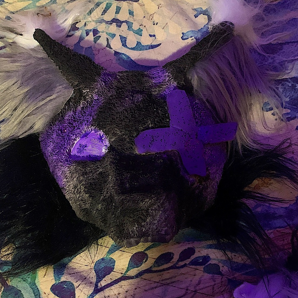 Space fox Halloween kids mask